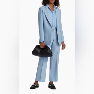 Lafayette 148 New York Light Blue Blazer & Suit Jacket